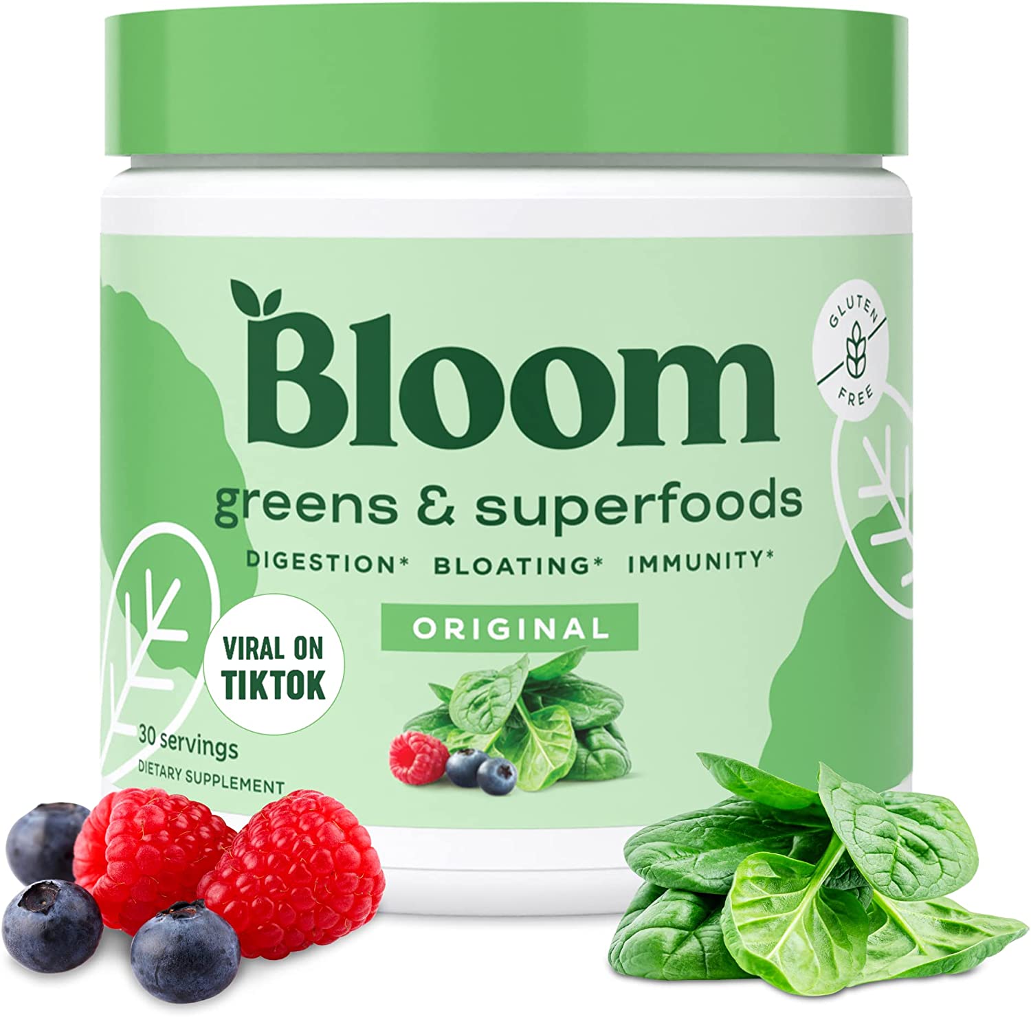 Bloom Nutrition Greens Superfoods 30 Servings 